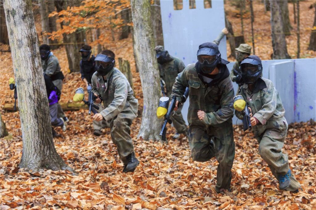 kids paintball8 terrain paintball yvelines 78